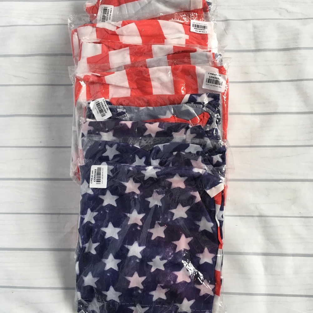 Patriotic American Flag Bandeau Maxi Coverup Dress - Picture 5 of 5
